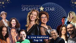 Germanys next Speaker Star  Halbfinale mit den Top 10  My biggest Breakthrough