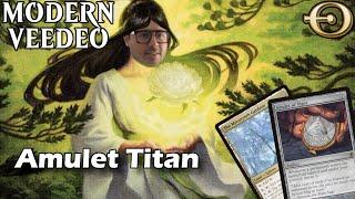 Can Amulet Titan win without any Dryad and Valakuts?  Modern  MTGO