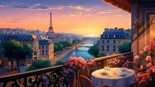 vintage paris café with french oldies playing in another room parisian cafe ambience