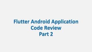 Android Code Review Flutter Movie Ratings - Part 2