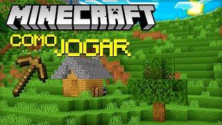 ️ COMO JOGAR MINECRAFT TUTORIAL COMPLETO PARA INICIANTES