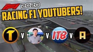 F1 2020 RACING AGAINST F1 YOUTUBERS AT SILVERSTONE