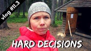 HARD DECISIONS  Hiking Through Estonia vlog #11.3