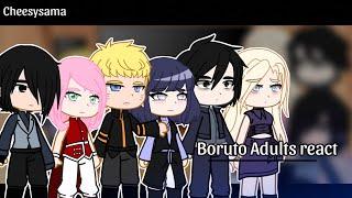 Boruto Adults react to Boruto Two blue vortex timeskip