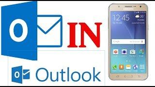How to Use Outlook Mail in  Android MobileSmartphone without App or Any Desktop