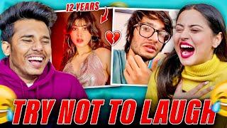 Try Not To Laugh Challenge vs Nishu Funny Memes #4