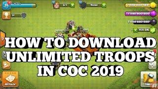 HOW TO DOWNLOAD MOD APK CLASH OF CLANS 2019 UPDATED