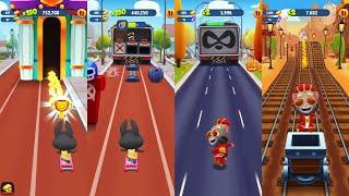 Talking Tom Gold Run Halloween 2022 + New Update Summer Sports 2024 Becca vs King Tom