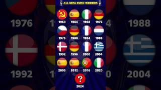 All UEFA EURO Winners 