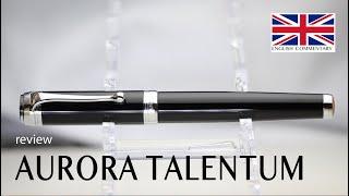 Aurora Talentum 14kt gold nib fountain pen - test & review