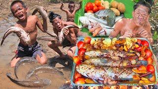 Survival Cooking Best Jungle Fish Recipe - Cooking In The Wild