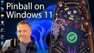 Windows 11 Pinball by the original Microsoft programmer of the XP Game port