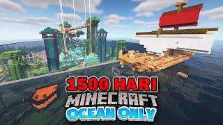 1500 Hari di Minecraft tapi Ocean Only️KAPAL PERANG RAKSASA️