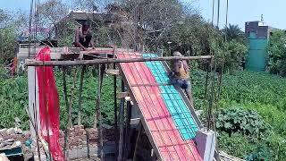 Stair Build on Houses  Technically Stair Build with sand Cement  Stairs construction