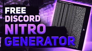 BEST DISCORD NITRO GENERATOR 2022 + CHECKER  FREE DOWNLOAD