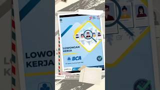 Info Lowongan Kerja di BCA PT Bank Central Asia Tbk