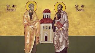  LIVE 4K Slujba Privegherii de la Catedrala Patriarhală - Sfinții Apostoli Petru și Pavel #29iunie