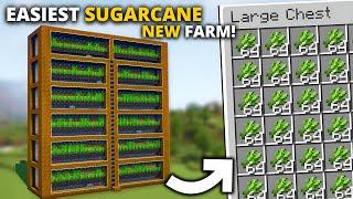 Minecraft BEST SugarCane Farm In 1.21+ - 3000+ PHR Java & Bedrock