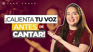 COMO CALENTAR LA VOZ ANTES DE CANTAR  EJERCICIOS FÁCILES Y RÁPIDO  YEKA COACH