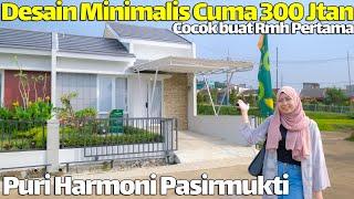 Rumah Minimalis 300 Jutaan di Pinggiiran Jakarta Puri Harmoni Pasirmukti