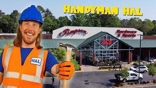 Handyman Hal Explores Hardware Store  Discover Tools for Kids