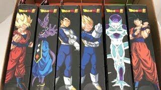 Dragon Ball Super Stars Series 1 and 2 Goku Vegeta Beerus Frieza Super Saiyan Goku and Vegeta