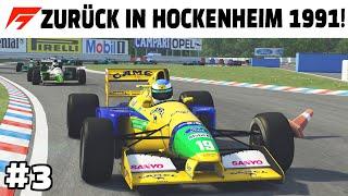 Mit Schumi zurück in Hockenheim  F1 1991 Benetton KARRIERE #3 Deutschland GP