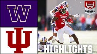 Washington Huskies vs. Indiana Hoosiers  Full Game Highlights  ESPN College Football