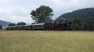 Parní vlak  Steam train Němka 555.0153 Bohutín - 2.6.2024