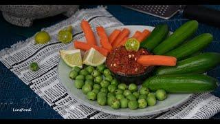 Sambal Belacan – Malay Chilli Paste with Shrimp Paste from Singapore and Malaysia.