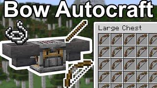 Bow AutoCrafter  2040h  Minecraft 1.21+