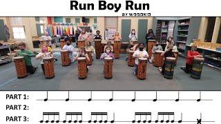 Run Boy Run by @Woodkid - Upper Elementary  Middle School Drum Cover 2021