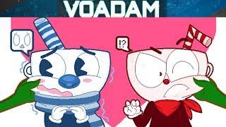 VOAdam Cuphead Comic Dubs #109 With Cala Maria Mugman and Cagney