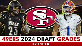 49ers Draft Grades All 7 Rounds From 2024 NFL Draft Ricky Pearsall Renardo Green Isaac Guerendo