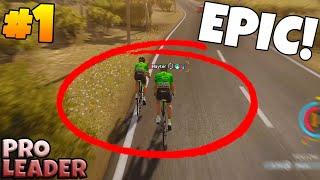 EPIC FIRST TOUR - Pro Leader #1  Tour De France 2023 Game PS4PS5 TDF Gameplay Ep 1
