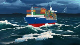 Raft Calm to Storm Cargo Ship