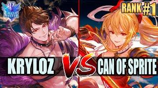 GBVSR  Kryloz Belial vs CanOfSprite Vira  High Level Gameplay