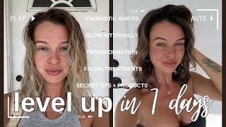 how to GLOW UP in 7 days  energetic shifting an internal glow + physical  transformation  009
