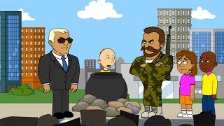 Caillou Goes To Military School  Episode 7 The End Of Military School