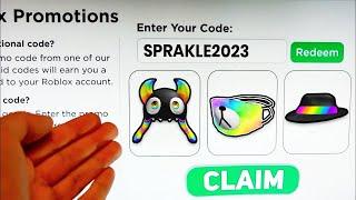 2023 *5 NEW* ROBLOX PROMO CODES All Free ROBUX Items in NOVEMBER + EVENT  All Free Items on Roblox