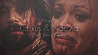 Crixus & Naevia Spartacus  Dont Bring Tomorrow HBD Kitty