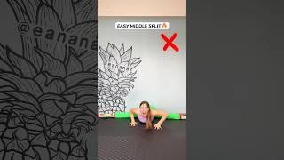 ️Don’t forget to Warm Up before doing this #gymnast #flexibility #tutorial #howto #splits #wow