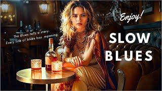 Elegant Blues Music - Relaxing Blues Night & Slow Music for Relaxation Cooling Your Soul