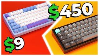 $9 Budget Keyboard vs $450 Custom Keyboard Which is Better?