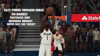 NBA 2K22 VERSATILE POWER FORWARD BUILD ZION WILLIAMSON BUILD Current Gen PS4Xbox One