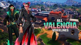 All Valeria Boss Voicelines in Fortnite Chapter 5 Season 1 - Fortnite Bosses Voicelines