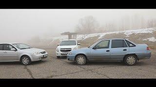 Lacetti 1.8 vs Nexia 1.6 vs Cobalt Drag Race