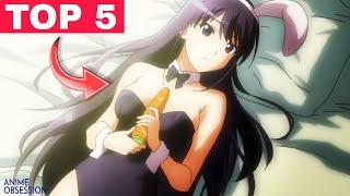 Top 5 Anime where Popular Guy Fall for Shy Girl Hindi 