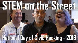 STEM on the Street - 2016 National Day of Civic Hacking with DJ Patil and Jill Byers