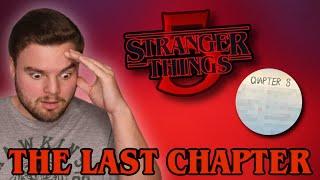 Stranger Things Season 5 Update The Last Chapter...